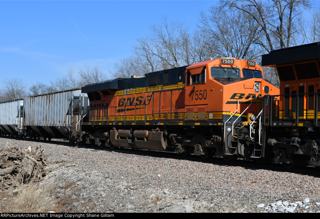 BNSF 7550 Roster shot